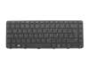 Clavier DE (allemand) noir/noir abattue original pour HP ProBook 640 G3