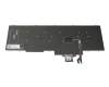 Clavier DE (allemand) noir/noir avec mouse stick original pour Dell Latitude 15 (5591)