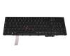 Clavier DE (allemand) noir/noir avec mouse stick original pour Lenovo ThinkPad P16s Gen 1 (21CK/21CL)
