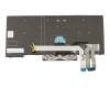 Clavier DE (allemand) noir/noir avec mouse stick original pour Lenovo ThinkPad T490 (20Q9/20QH)