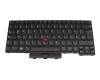 Clavier DE (allemand) noir/noir avec mouse stick original pour Toshiba Satellite S50W-C
