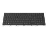 Clavier DE (allemand) noir/noir avec pavé numérique pour HP 15-bw500