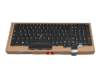 Clavier DE (allemand) noir/noir avec pointeur original pour Lenovo ThinkPad P15v Gen 3 (21D8/21D9)