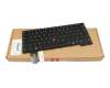 Clavier DE (allemand) noir/noir avec rétro-éclairage et mouse stick original pour Lenovo ThinkPad L14 Gen 7 (21X7)