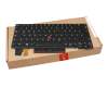 Clavier DE (allemand) noir/noir avec rétro-éclairage et pointeur original pour Lenovo ThinkPad L13 Gen 2 (21AC)