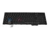 Clavier DE (allemand) noir/noir avec rétro-éclairage et pointeur original pour Lenovo ThinkPad L15 Gen 3 (21C3/21C4)