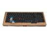 Clavier DE (allemand) noir/noir avec rétro-éclairage et pointeur original pour Lenovo ThinkPad P16s Gen 1 (21CK/21CL)