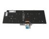 Clavier DE (allemand) noir/noir avec rétro-éclairage original pour Dell Latitude 14 2in1 (7430)