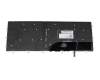 Clavier DE (allemand) noir/noir avec rétro-éclairage pour Dell XPS 15 (7590)