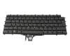 Clavier DE (allemand) noir/noir original pour Dell Latitude 9520 2-in-1
