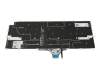 Clavier DE (allemand) noir/noir original pour Dell Latitude 9520 2-in-1