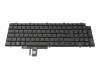 Clavier DE (allemand) noir/noir original pour Dell Precision 17 (7780)