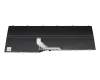 Clavier DE (allemand) noir/noir original pour Fujitsu LifeBook E5512