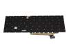 Clavier DE (allemand) noir original pour MSI GP76 Leopard 11UH/11UG/11UE (MS-17K3)