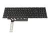 Clavier DE (allemand) noir original pour MSI Vector GP76 12UGS/12UE (MS-17K4)
