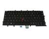 Clavier FR (français) noir/noir avec pointeur original pour Lenovo ThinkPad A275 (20KC/20KD)