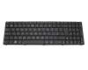 Clavier SF (suisse-francais) anthracite original pour Asus X55C