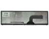Clavier SF (suisse-francais) noir/noir avec rétro-éclairage original pour Asus ROG G51J