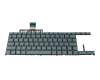 Clavier US (anglais) bleu avec rétro-éclairage original pour Asus ZenBook Duo UX481FA