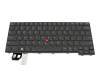 Clavier US (anglais) noir/noir avec rétro-éclairage et mouse stick original pour Lenovo ThinkPad L14 Gen 4 (21H1/21H2)