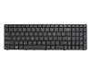 Clavier US (anglais) noir/noir brillant original pour Asus K53SM