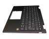 Clavier incl. topcase CH (suisse) anthracite/anthracite avec rétro-éclairage original pour Lenovo Yoga 730-13IKB (81CT)