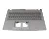 Clavier incl. topcase CH (suisse) gris/gris avec rétro-éclairage original pour Acer Aspire 5 (A515-57G)