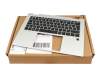 Clavier incl. topcase CH (suisse) noir/gris avec rétro-éclairage original pour HP Elite x360 1040 G9