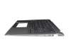 Clavier incl. topcase CH (suisse) noir/gris original pour Acer Spin 1 (SP111-34N)