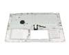 Clavier incl. topcase DE (allemand) argent/argent original pour Asus F1500EA
