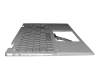 Clavier incl. topcase DE (allemand) argent/argent original pour HP Pavilion x360 15-er0000