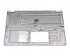 Clavier incl. topcase DE (allemand) blanc/argent original pour Asus VivoBook 15 X509DA