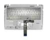Clavier incl. topcase DE (allemand) blanc/blanc original pour Asus R202CA