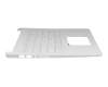 Clavier incl. topcase DE (allemand) blanc/blanc original pour HP 14-bp000