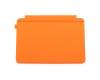 Clavier incl. topcase DE (allemand) blanc/orange original pour Asus Transformer Mini T102HA
