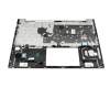 Clavier incl. topcase DE (allemand) gris/argent avec rétro-éclairage original pour HP EliteBook 660 G11