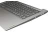 Clavier incl. topcase DE (allemand) gris/argent original pour Lenovo IdeaPad 3-14ADA05 (81W0)