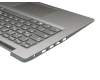 Clavier incl. topcase DE (allemand) gris/argent original pour Lenovo IdeaPad 3-14IGL05 (81WH)