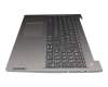 Clavier incl. topcase DE (allemand) gris/argent original pour Lenovo IdeaPad 3-15ADA05 (81W1)