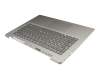 Clavier incl. topcase DE (allemand) gris/argent original pour Lenovo IdeaPad 330S-14IKB (81F4/81JM)