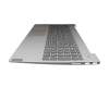 Clavier incl. topcase DE (allemand) gris/argent original pour Lenovo IdeaPad S340-15API (81NC)