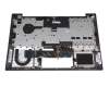 Clavier incl. topcase DE (allemand) gris/argent original pour Lenovo ThinkBook 14 IML (20RV)
