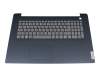 Clavier incl. topcase DE (allemand) gris/bleu original pour Lenovo IdeaPad 3-17ITL6 (82H9)
