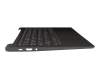 Clavier incl. topcase DE (allemand) gris foncé/gris avec rétro-éclairage original pour Lenovo IdeaPad 5-14ALC05 (82LM)