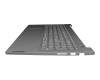 Clavier incl. topcase DE (allemand) gris foncé/gris original pour Lenovo ThinkBook 15 G2 ITL (20VE)