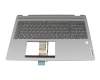 Clavier incl. topcase DE (allemand) gris/gris (Gris arctique) original pour Lenovo IdeaPad Flex 5 16ABR8 (82XY)