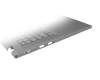 Clavier incl. topcase DE (allemand) gris/gris avec rétro-éclairage original pour Acer Aspire 17 (A17-51GM)