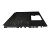 Clavier incl. topcase DE (allemand) gris/gris avec rétro-éclairage original pour Asus FX507VV
