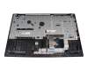 Clavier incl. topcase DE (allemand) gris/gris avec rétro-éclairage original pour Lenovo IdeaPad 330-17ICH (81FL)