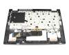 Clavier incl. topcase DE (allemand) gris/gris avec rétro-éclairage original pour Lenovo IdeaPad Flex 5-14ARE05 (82DF)